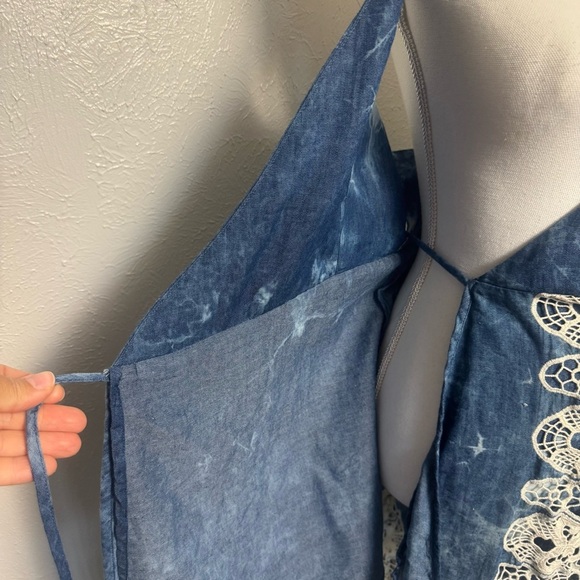 Jen's Pirate Booty Denim & Lace Wildwood Maxi Dress - Picture 7 of 10